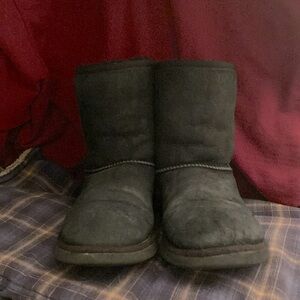 Ugg black sheep skin boots
